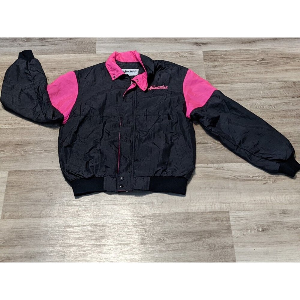 Vintage Horizon Outerwear Color Block Nylon Pullover Windbreaker Jacket - Large